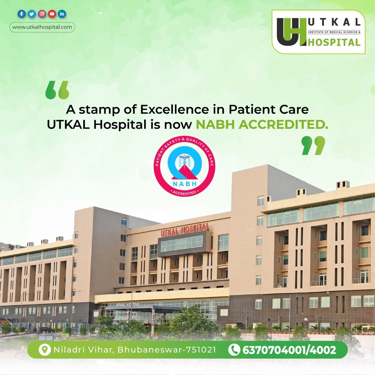 welcome to Utkal Hospital